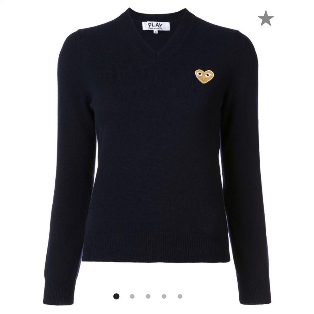 Comme des Garçons Play Wool Sweater
Size SMALL